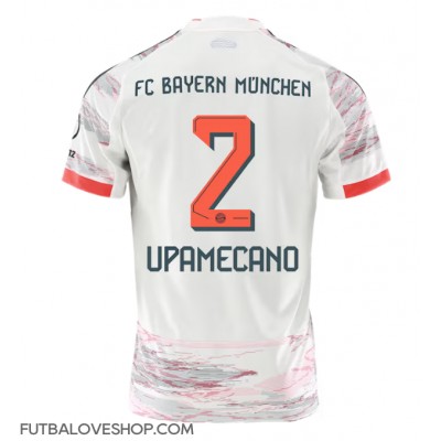 Dres Bayern Munich Dayot Upamecano #2 Preč 2025-26 Krátky Rukáv Dres Bayern Munich Dayot Upamecano #2 Preč 2025-26 Krátky Rukáv